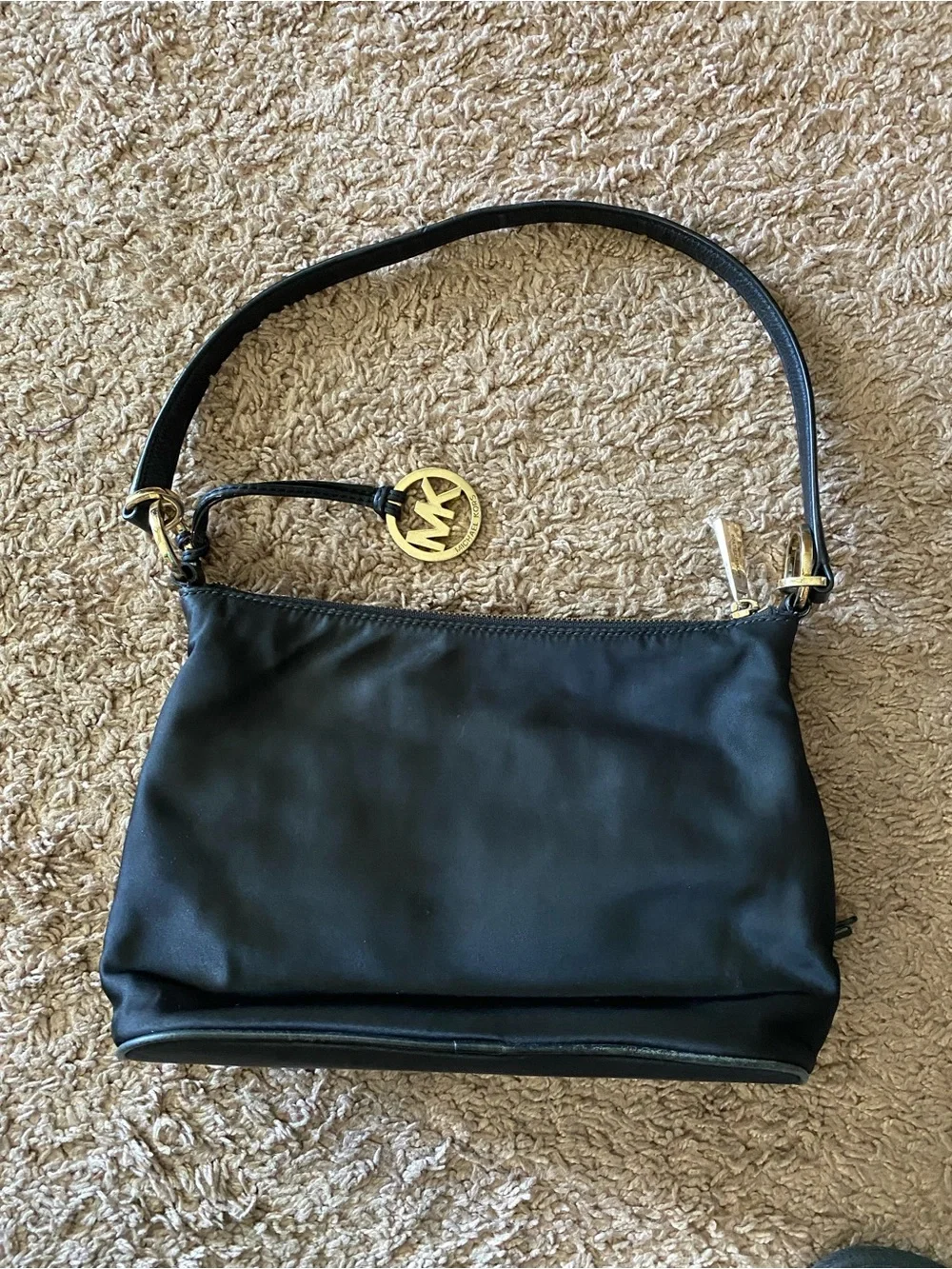 Michael Kors Black nylon handbag purse